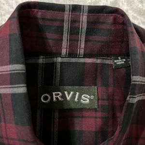 ORVIS LONG SLEEVE SHIRT SMALL